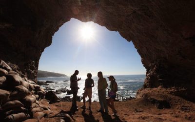 Diggings and important findings in the Blombos Cave